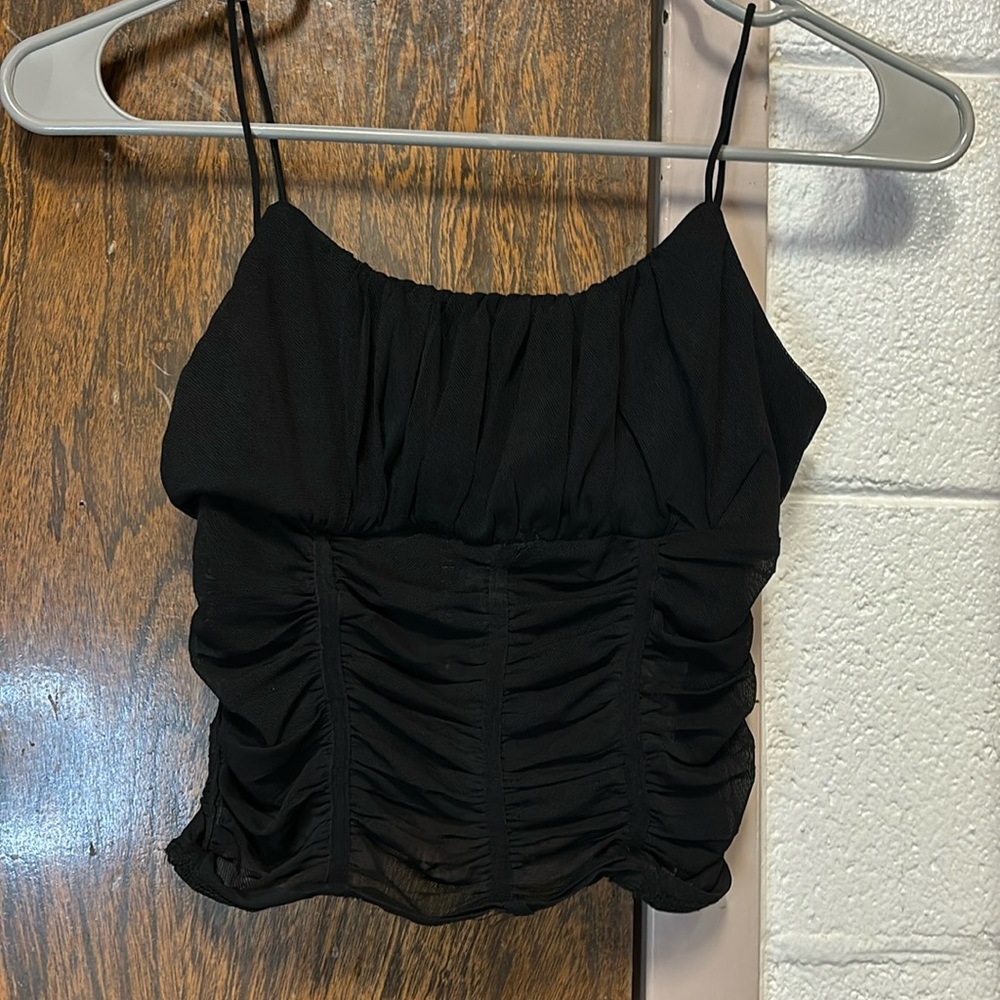 Black Princess Polly tank top size S